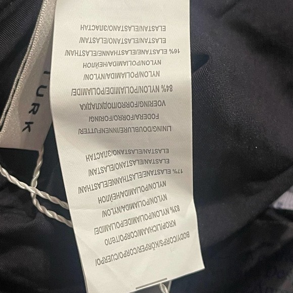 Trina Turk Rainbow Tie Hipster Bikini Bottom Black Women's Size 4 NWT - Picture 5 of 8